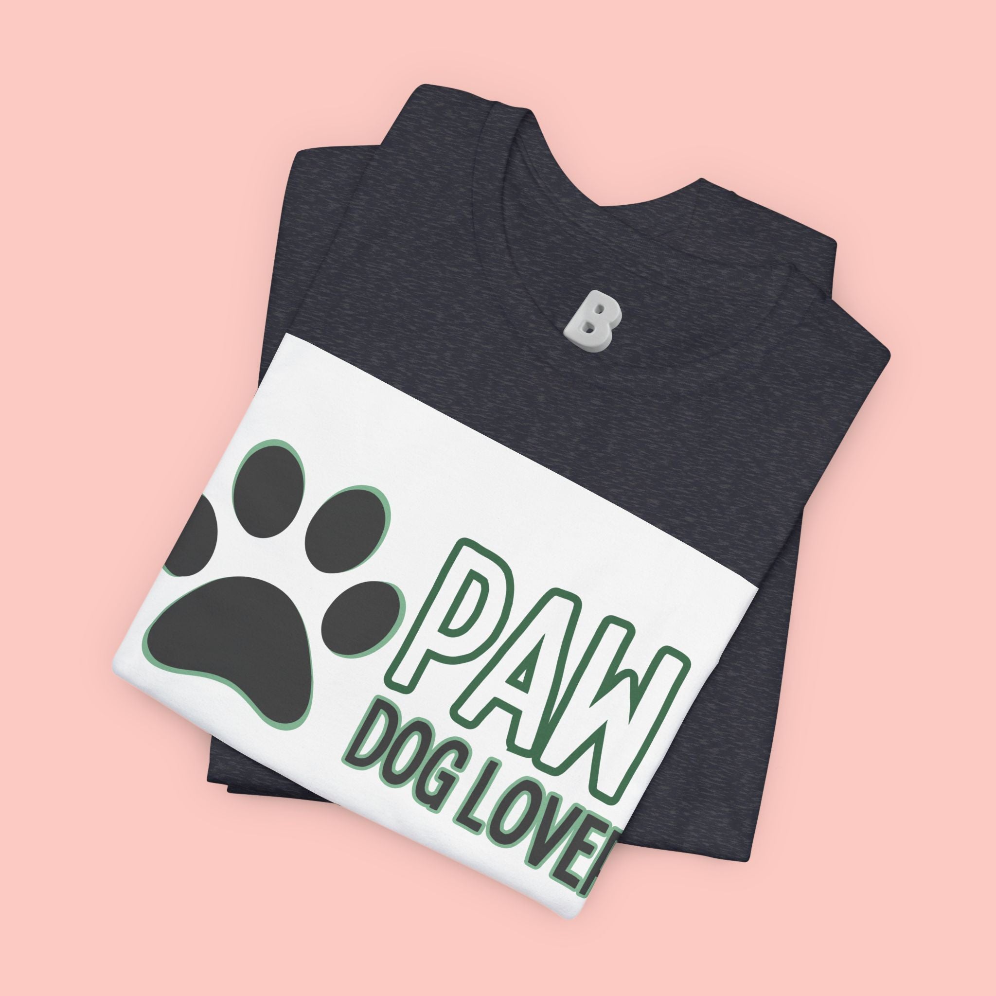 Paw Dog Lover T-Shirt — Cute Paw Print Tee for Dog Owners