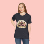 Dog Mom T-Shirt – "Loving My Dog Life" Cute Paw Print Tee for Pet Moms