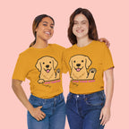 Love Your Dog Tee — Cute Golden Retriever Graphic T-Shirt