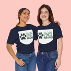 Paw Dog Lover T-Shirt — Cute Paw Print Tee for Dog Owners
