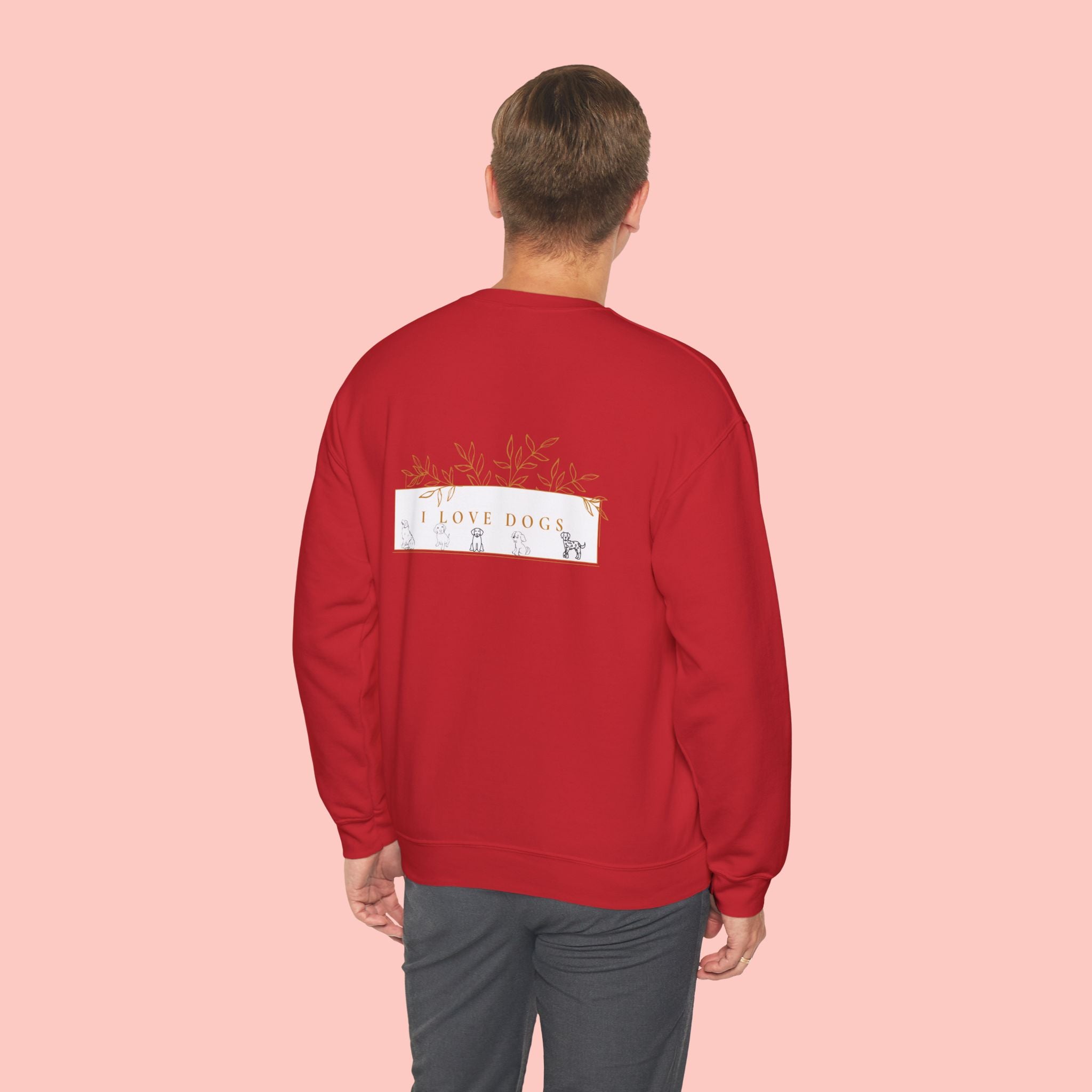 I Love Dogs Crewneck Sweatshirt