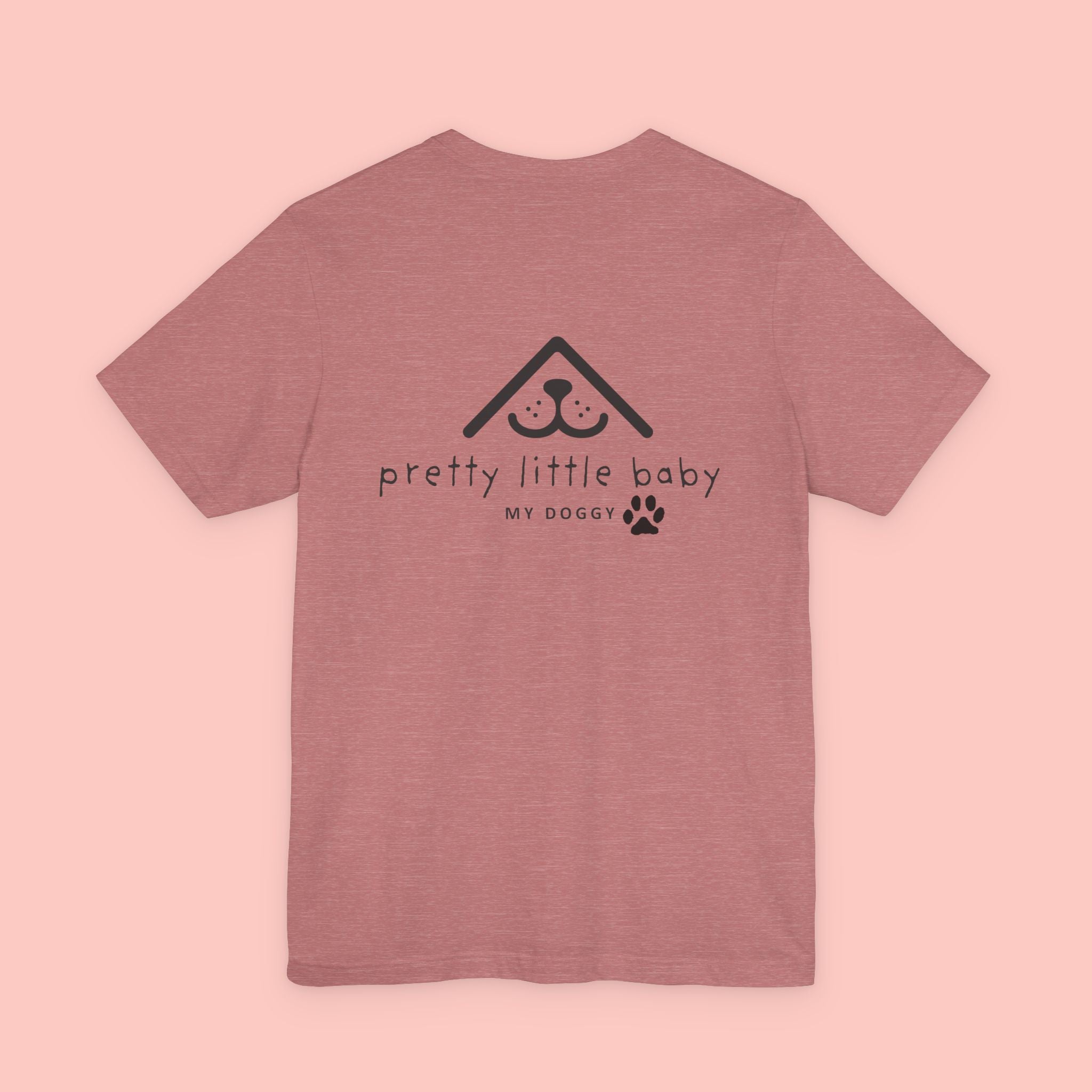 Pretty Little Baby Dog Tee - Cute Paw Print Pet Parent T-Shirt