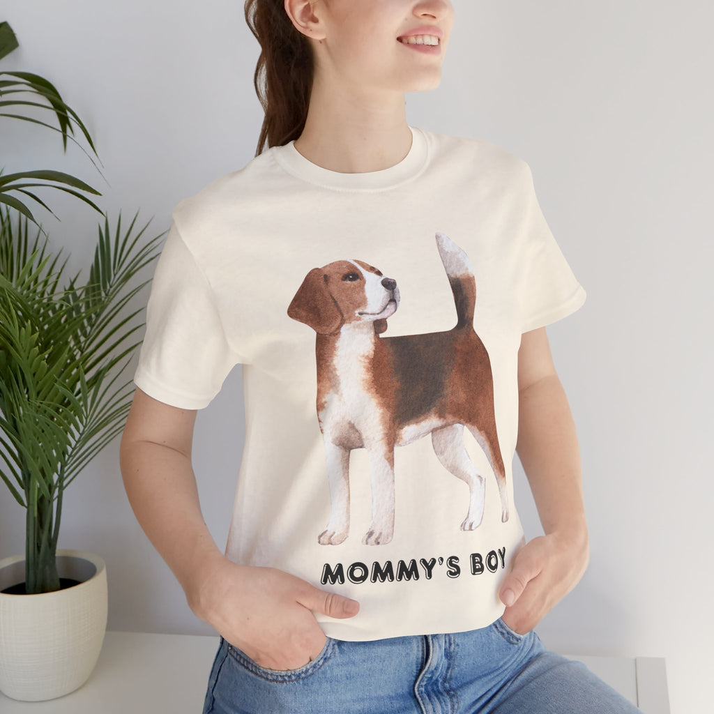 Mommy's Boy Beagle T-Shirt — Cute Dog Lover Tee