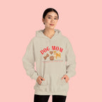 Dog Mom Hoodie – Cute Dog Paw & Bone Graphic Sweatshirt