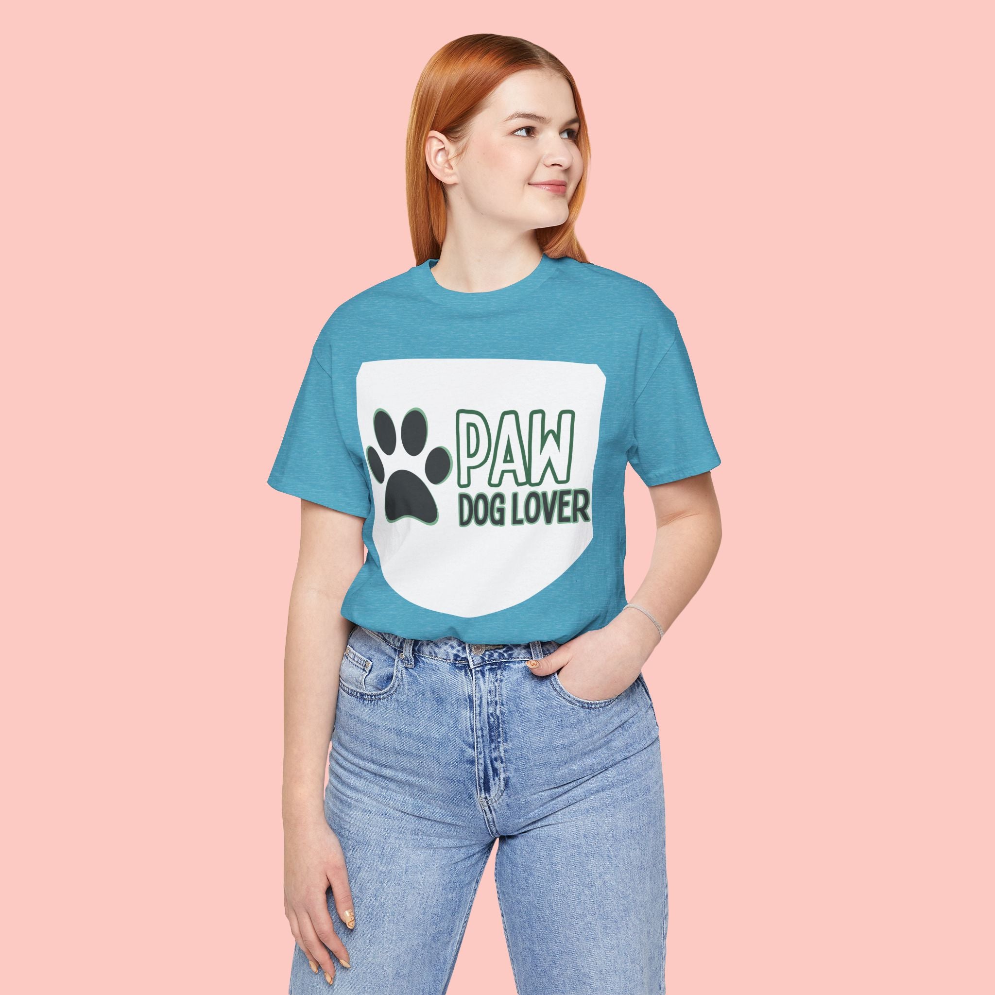 Paw Dog Lover T-Shirt — Cute Paw Print Tee for Dog Owners