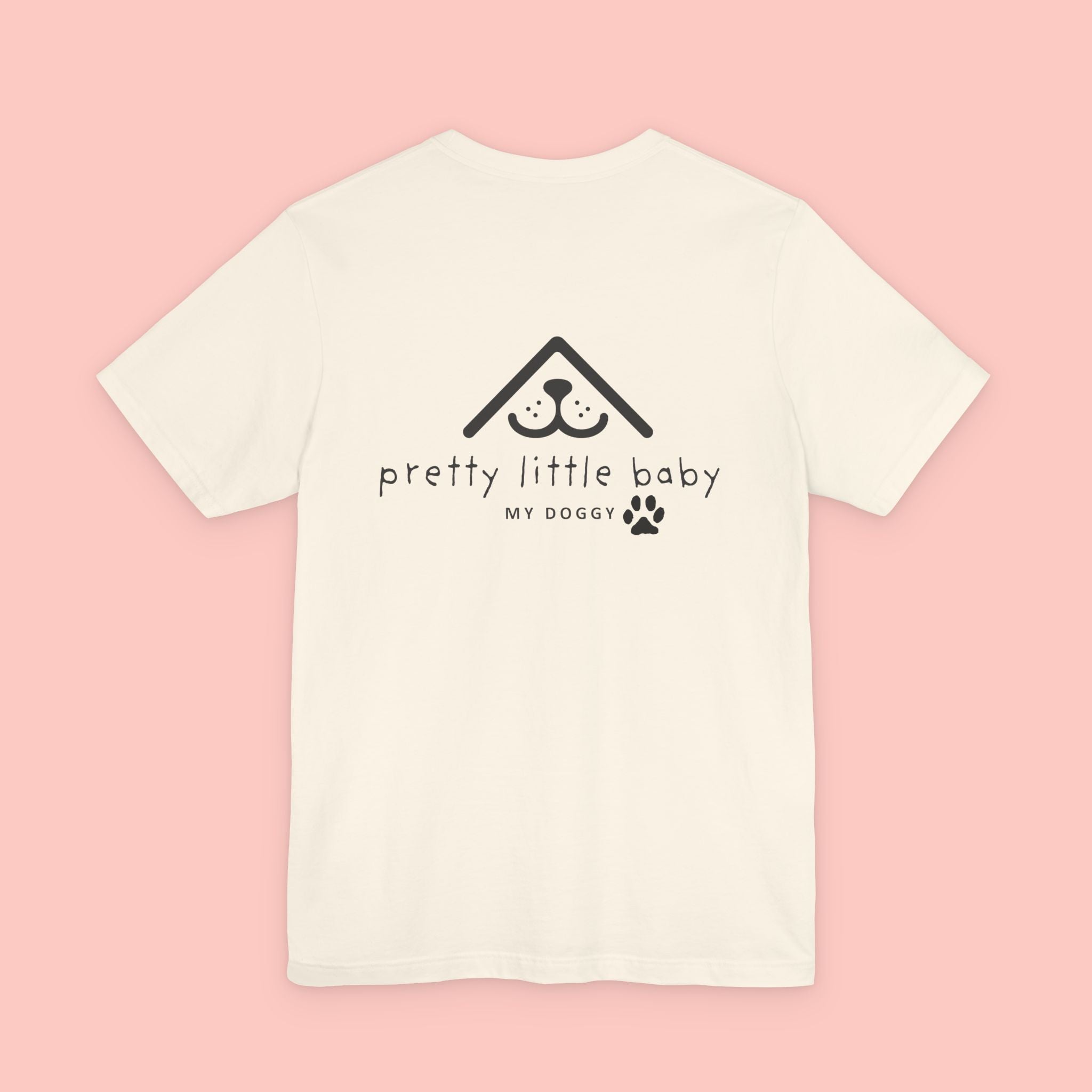 Pretty Little Baby Dog Tee - Cute Paw Print Pet Parent T-Shirt