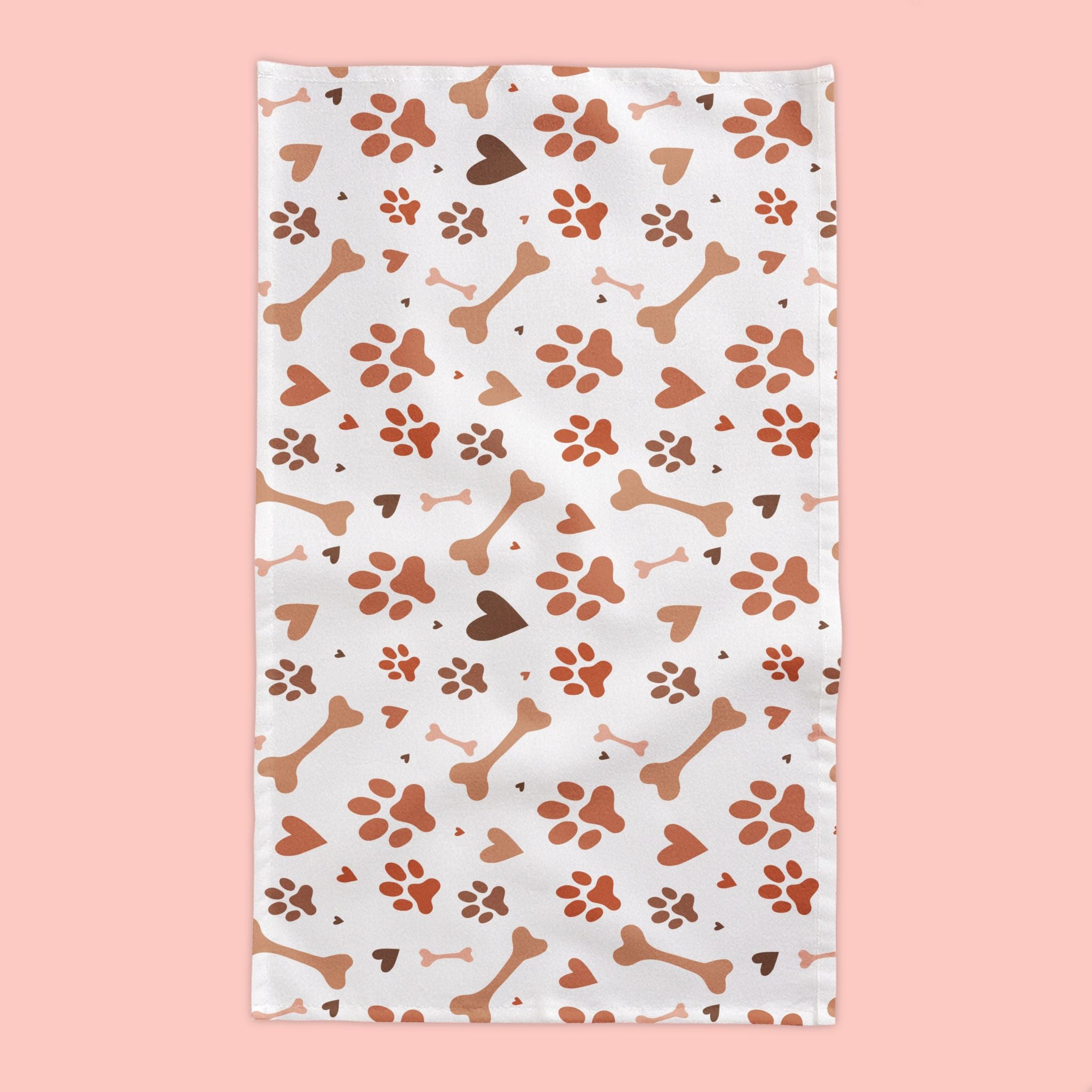 Dog Paw & Bone Tablecloth – Cute Pet-Themed Table Cover for Dog Lovers