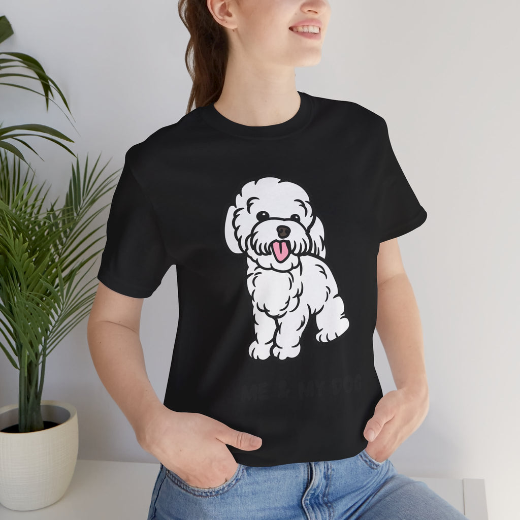 Me & My Dog T-Shirt — Cute Cartoon Puppy Tee for Dog Lovers