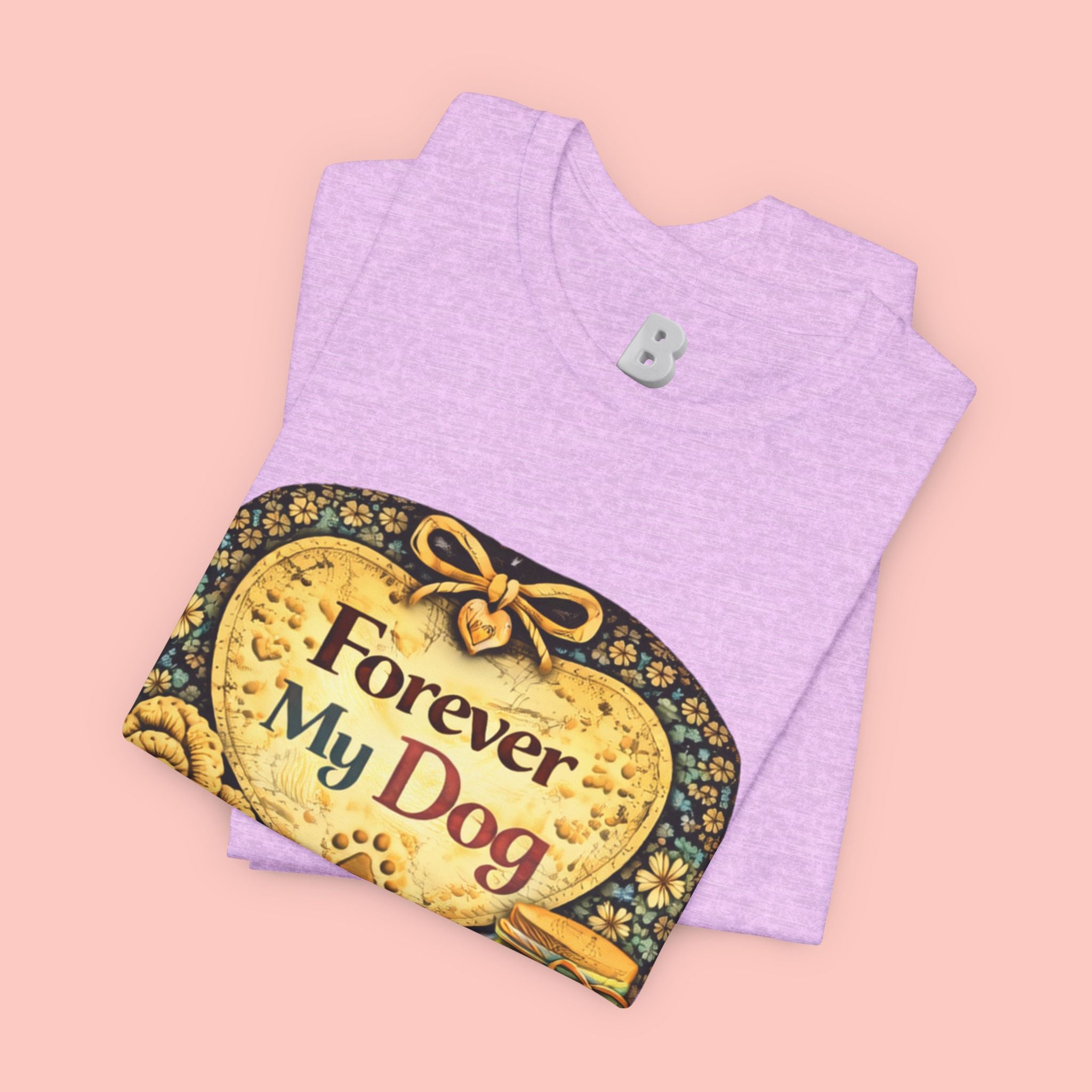 Dog T-Shirt — "Forever My Dog" Vintage Pet Lovers Tee