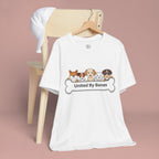 Dog Lover T‑Shirt — "United By Bones" Cute Cartoon Dogs Tee