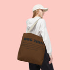 Dog Mom Tote Bag - 'Dog Mom' Printed Canvas Carryall, Gift for Dog Lovers