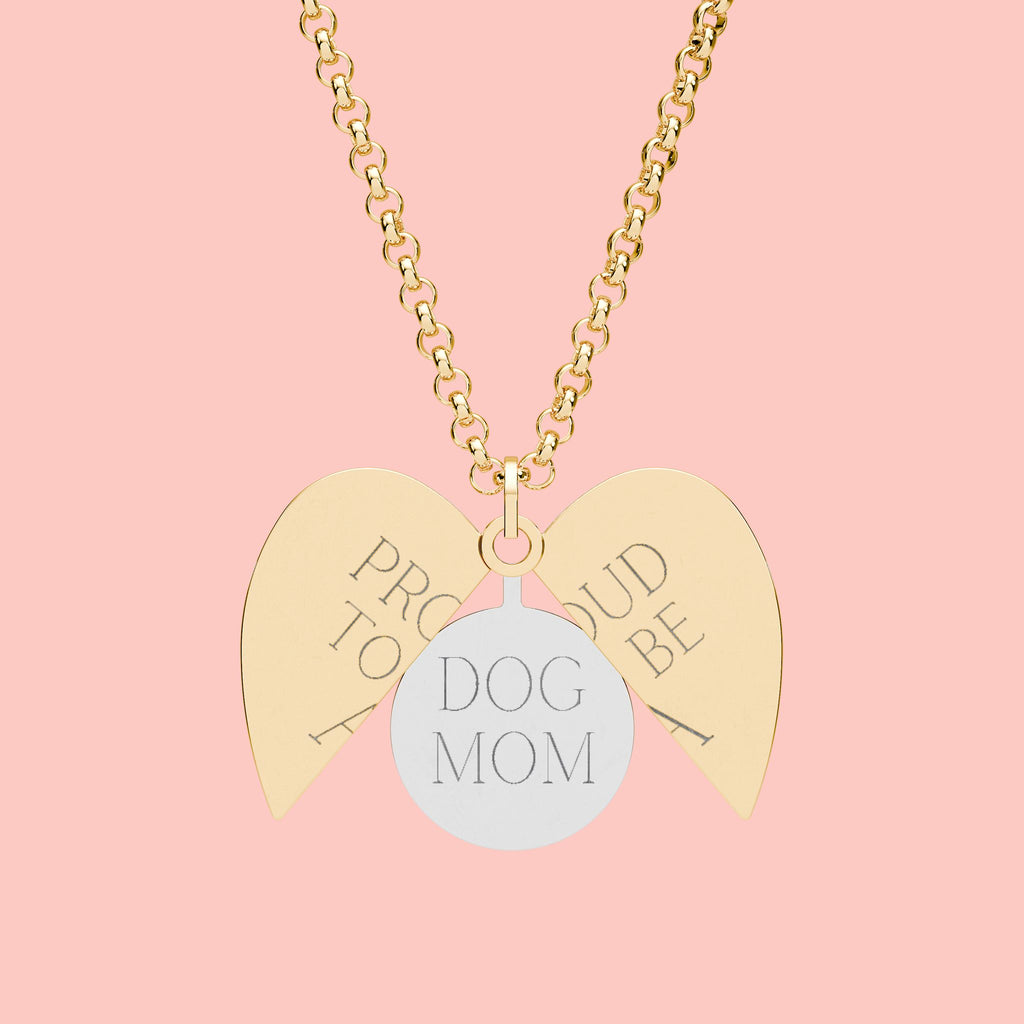 Engravable Hidden Message Heart Necklace - Secret Wing Locket Jewelry