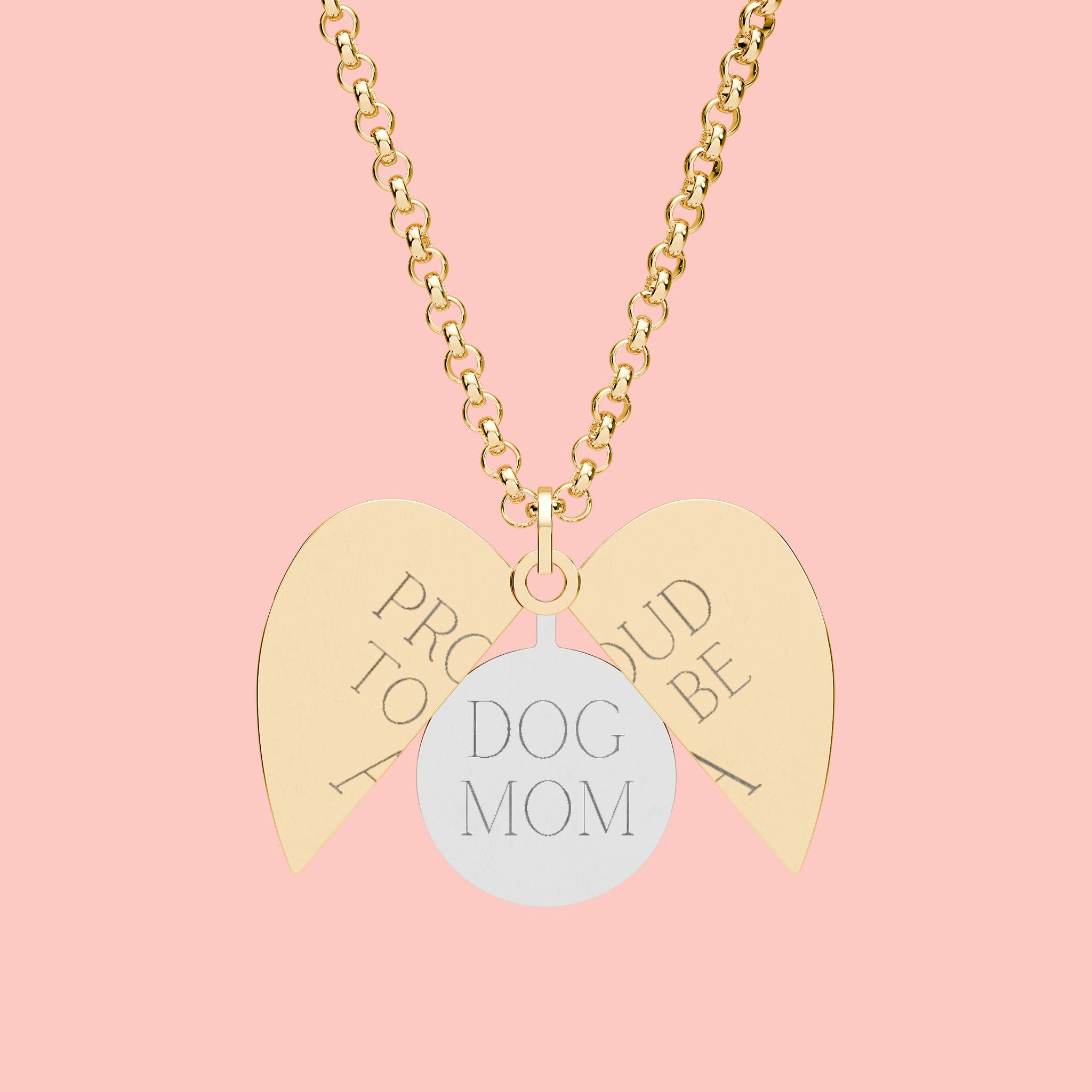 Engravable Hidden Message Heart Necklace - Secret Wing Locket Jewelry