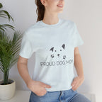Proud Dog Mom T-Shirt — Cute Paw Print Dog Mom Tee
