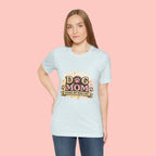 Dog Mom T-Shirt – "Loving My Dog Life" Cute Paw Print Tee for Pet Moms