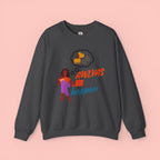 Always Happen Crewneck Sweatshirt – Funny Coffee & Snack Thought Graphic