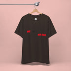 T-Shirt — "Me  My Dog" Minimalist Paw & Hand Illustration