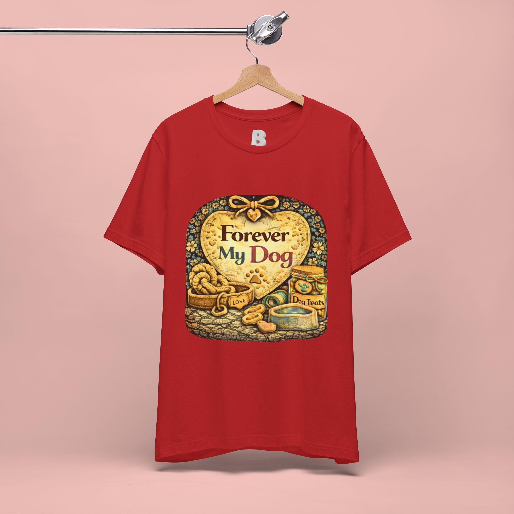 Dog T-Shirt — "Forever My Dog" Vintage Pet Lovers Tee