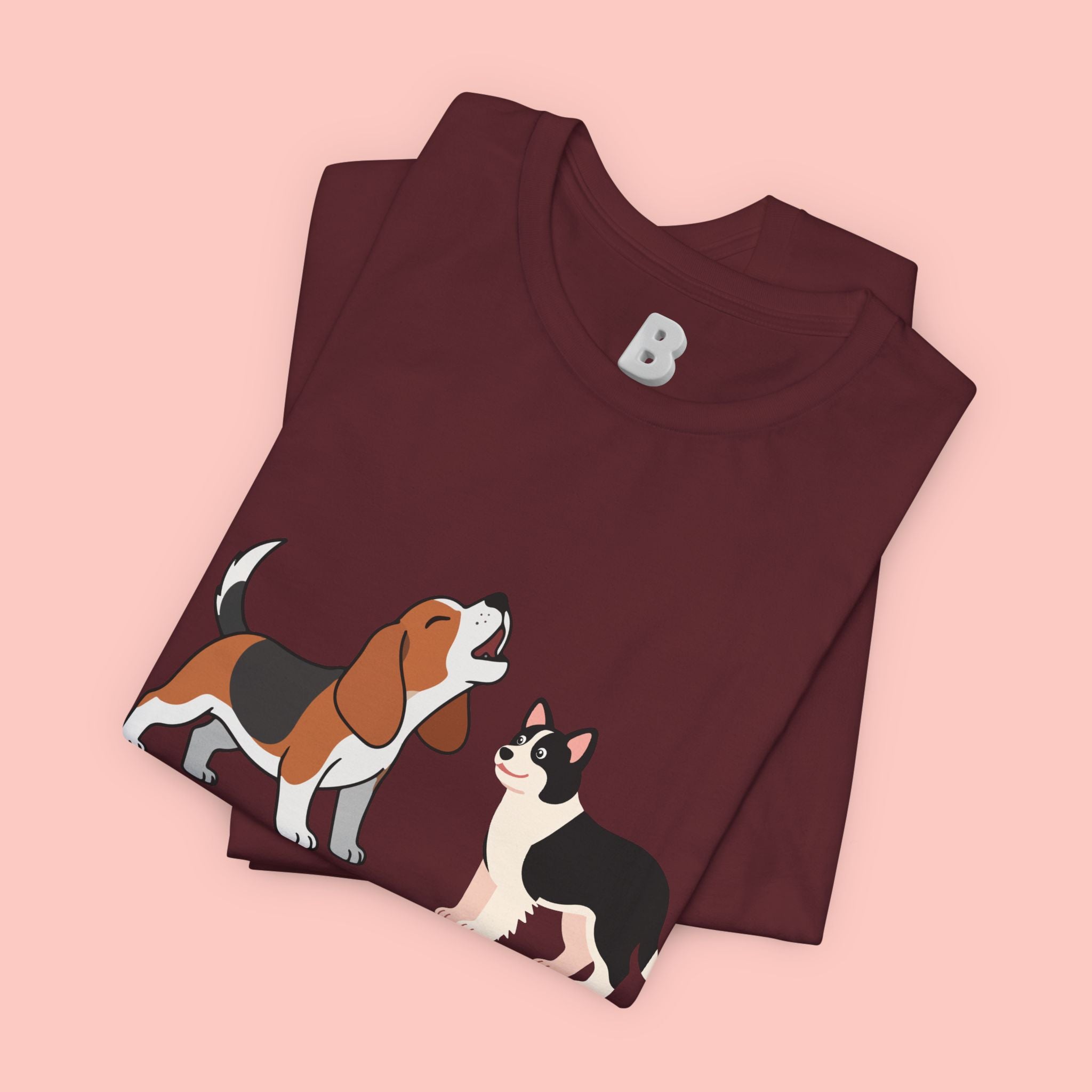 My Dog > My Bad Days T‑Shirt — Cute Beagle & Corgi Graphic Tee for Dog Lovers