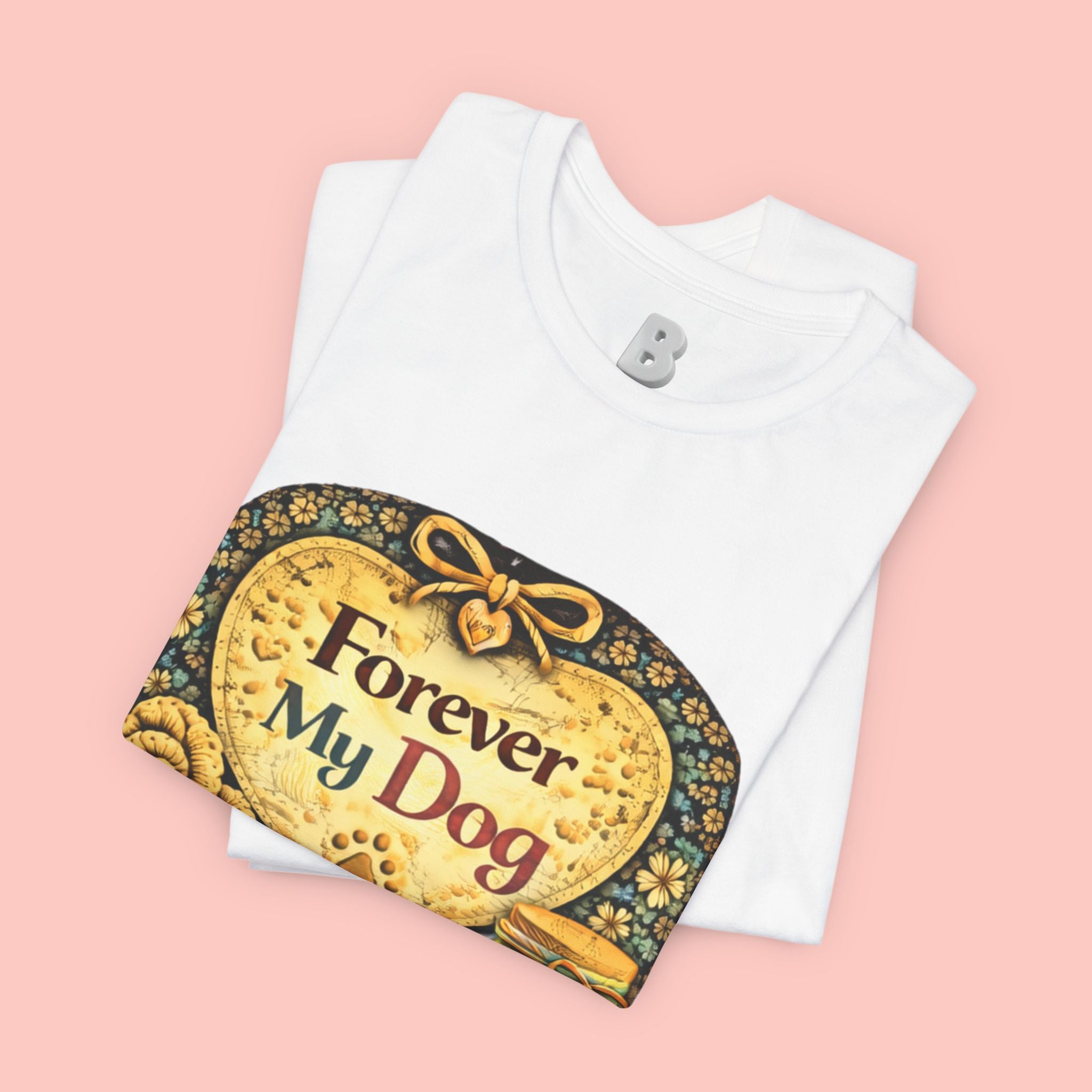 Dog T-Shirt — "Forever My Dog" Vintage Pet Lovers Tee