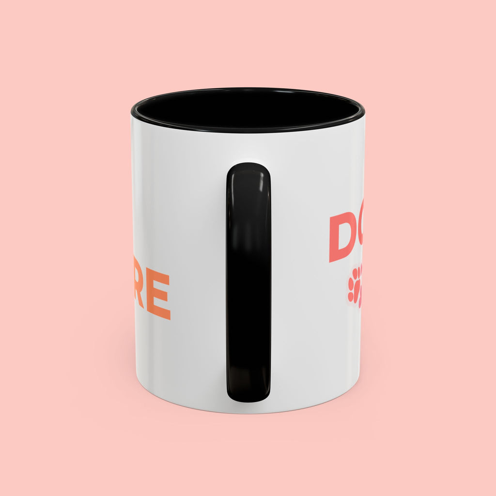 Accent Coffee Mug - "Growing Hair I Don't Care" Floral Script Coffee Mug