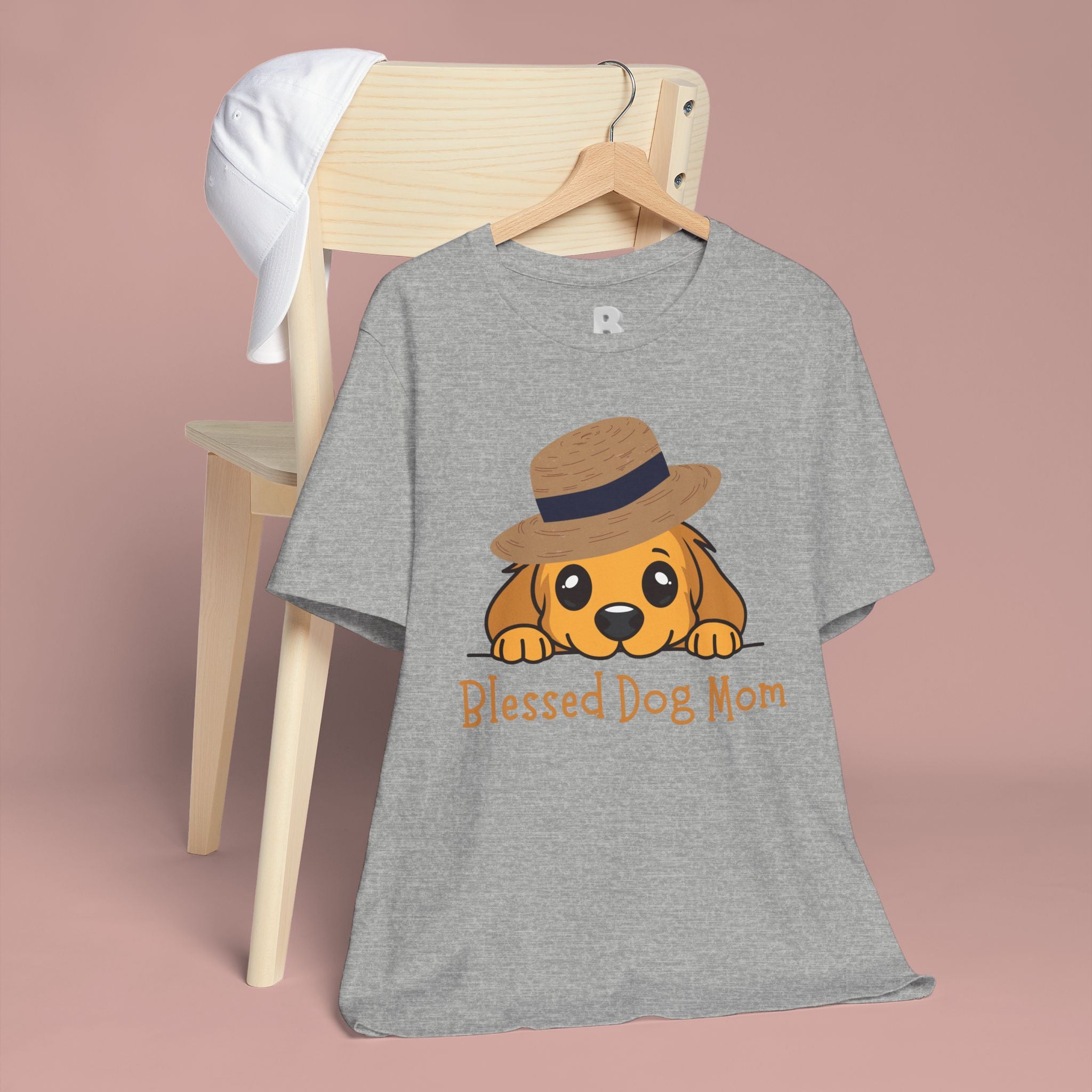 Blessed Dog Mom T-Shirt — Cute Puppy Graphic Tee for Dog Lovers