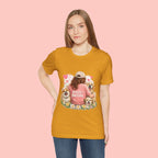 Dog Mom T-Shirt - Cute Woman with Dogs Graphic Tee