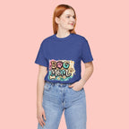 Dog Mom T-Shirt – Cute Paw Print Graphic Tee for Pet Lovers