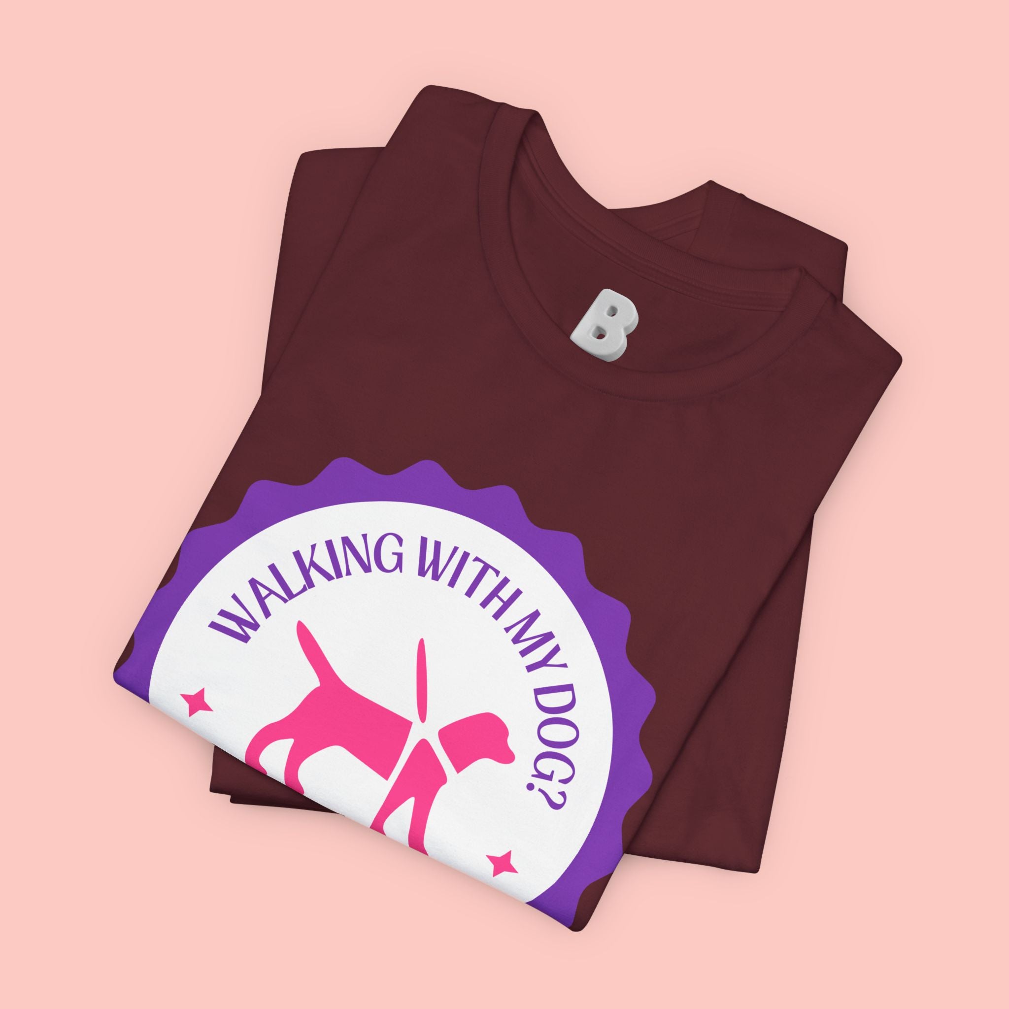 Walking With My Dogs T‑Shirt — "Can't Say No" Dog Lover Tee