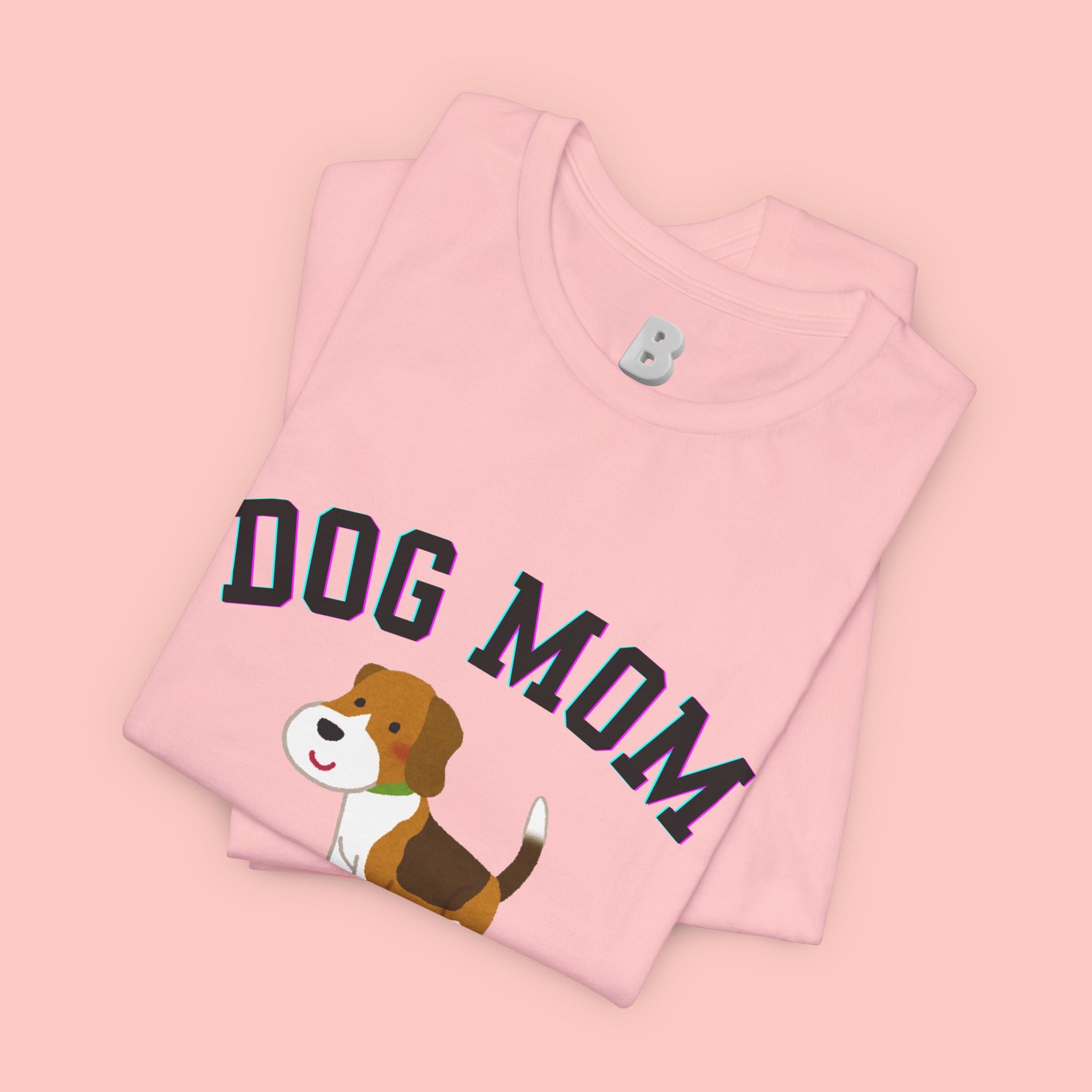 Dog Mom T-Shirt — Cute Beagle Graphic Tee for Dog Lovers