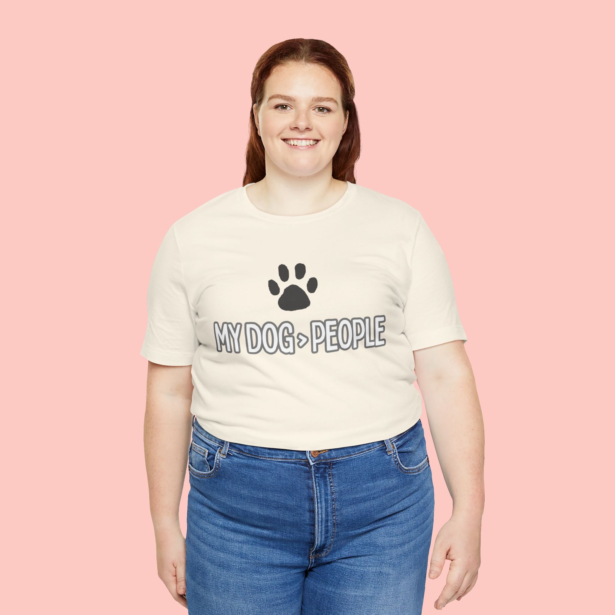 My Dog People T-Shirt — Dog Paw Graphic Tee for Dog Lovers