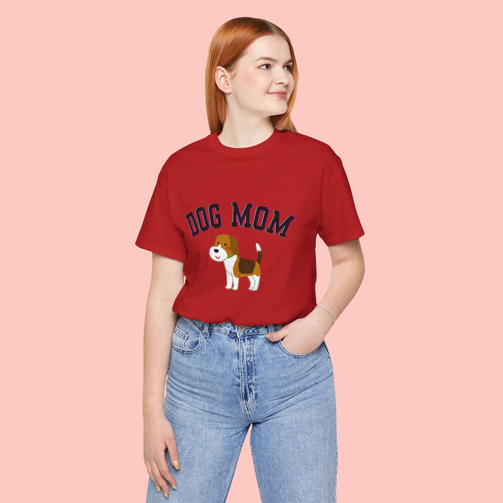 Dog Mom T-Shirt — Cute Beagle Graphic Tee for Dog Lovers