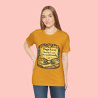 Dog Lovers T‑Shirt – "Dogs Know How to Love Unconditionally" Vintage Design
