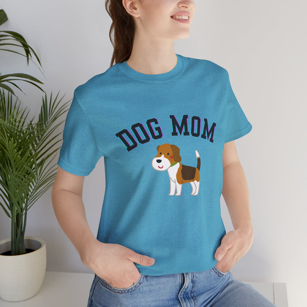Dog Mom T-Shirt — Cute Beagle Graphic Tee for Dog Lovers