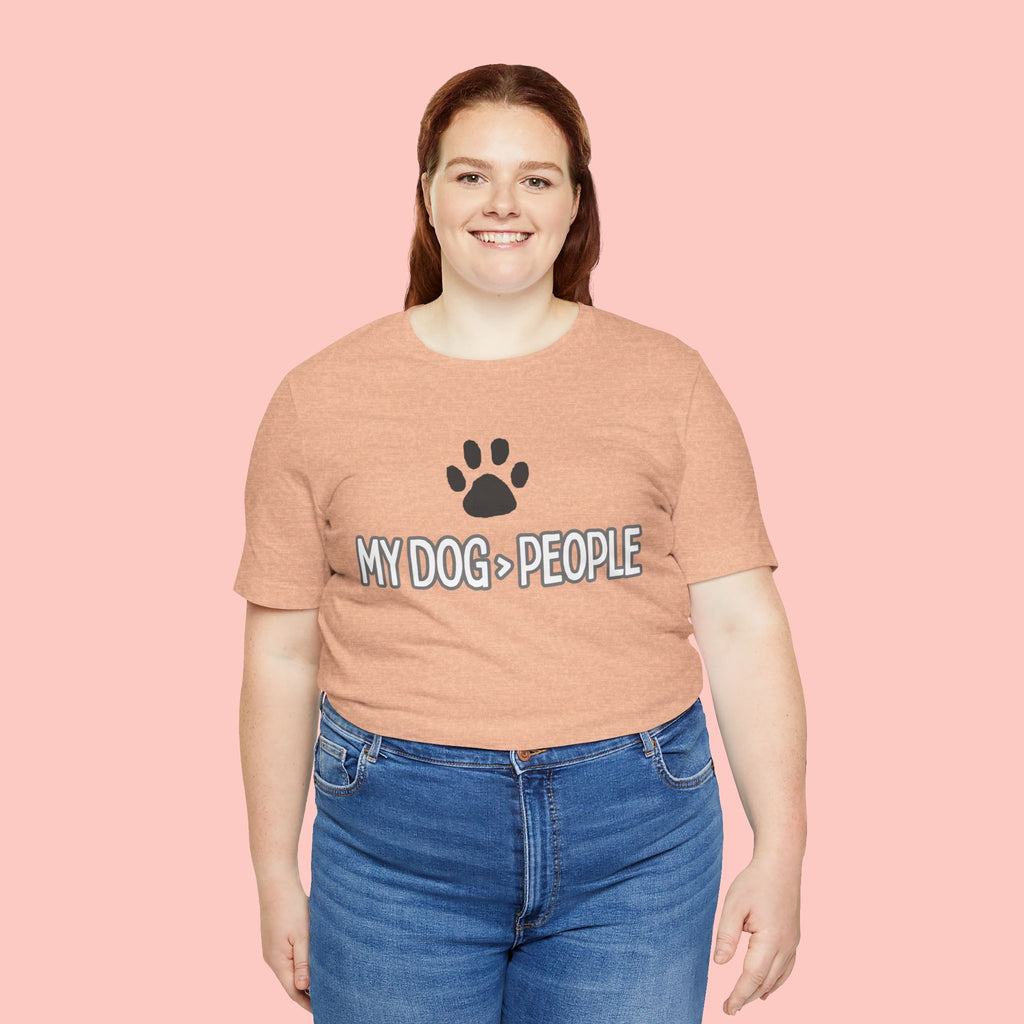 My Dog People T-Shirt — Dog Paw Graphic Tee for Dog Lovers