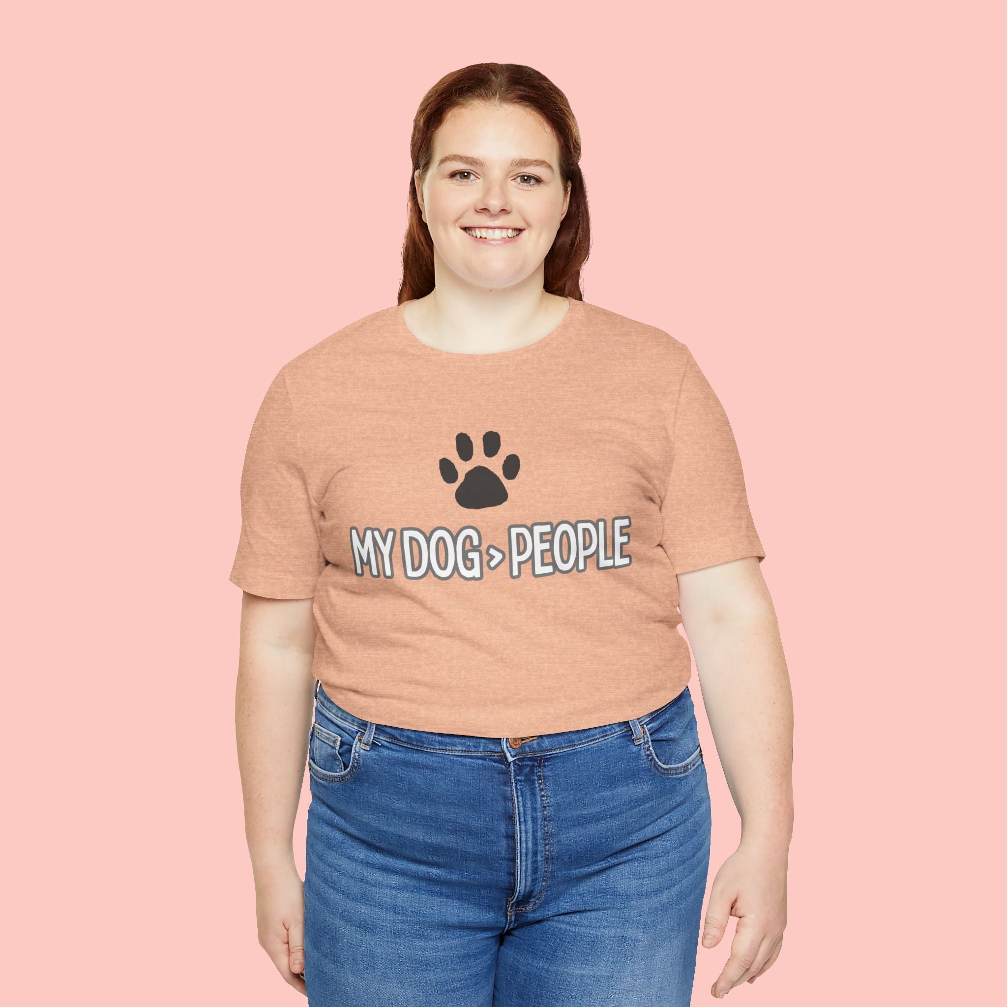 My Dog People T-Shirt — Dog Paw Graphic Tee for Dog Lovers