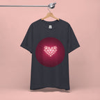 Paw Print Heart T‑Shirt — Cute Pet Lover Tee