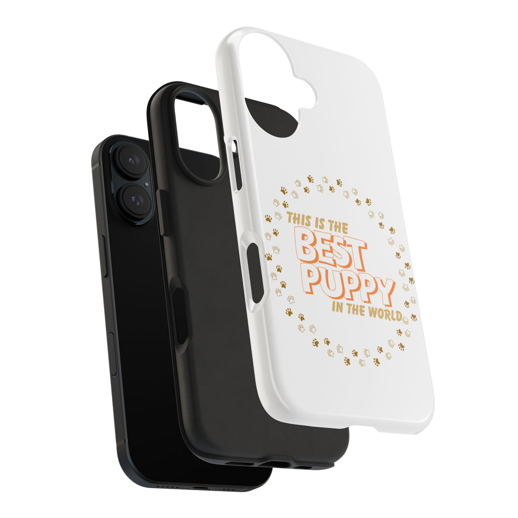 Best Puppy Phone Case — Cute Paw Print Tough Phone Case