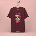 Cute Dog Tee — Headphones Puppy Graphic T-Shirt