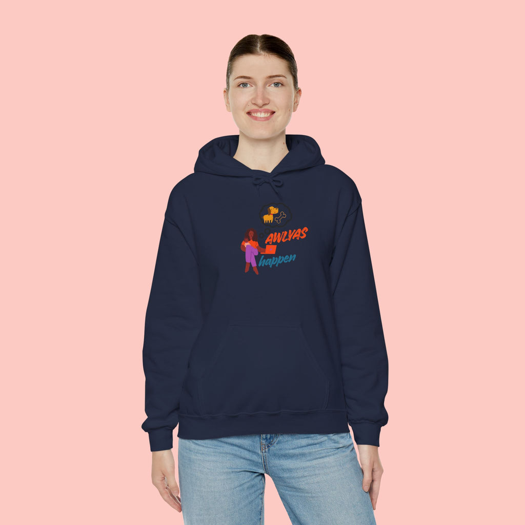 Hoodie — "Always Happen" Empowerment Graphic Hoodie