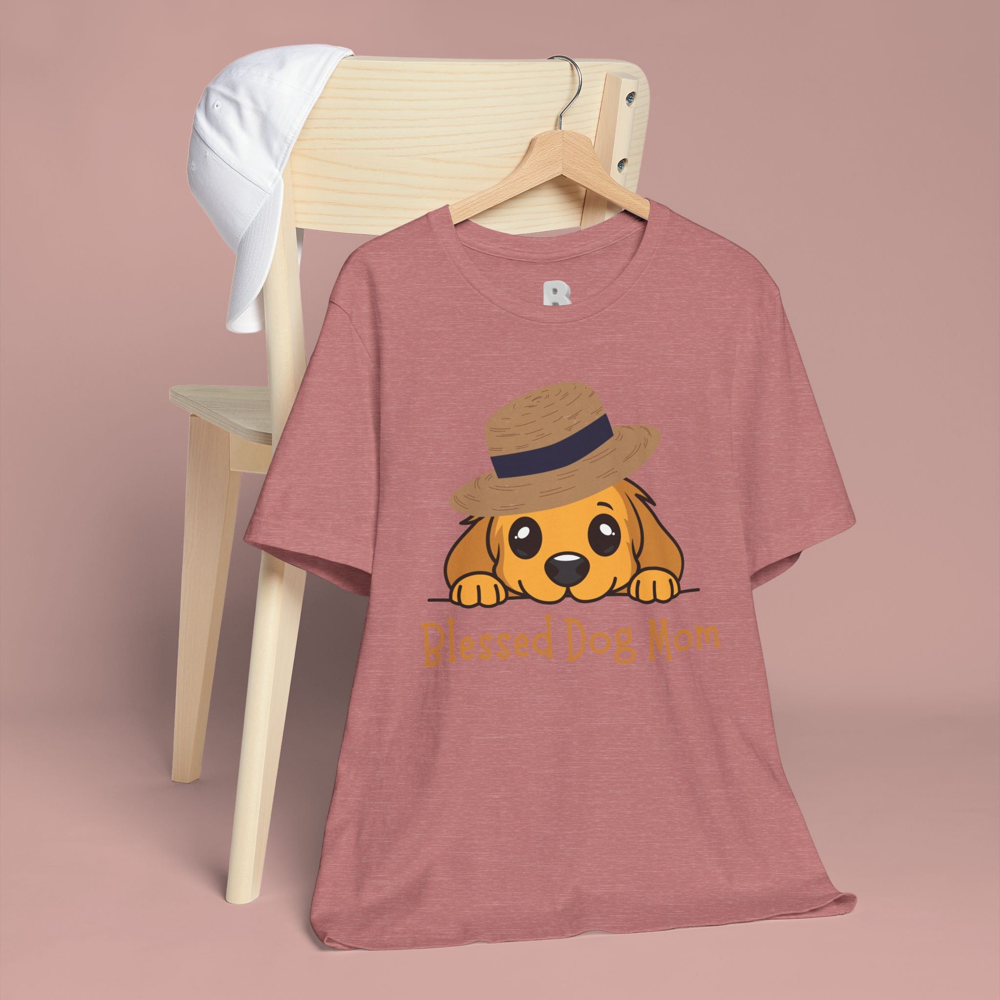 Blessed Dog Mom T-Shirt — Cute Puppy Graphic Tee for Dog Lovers