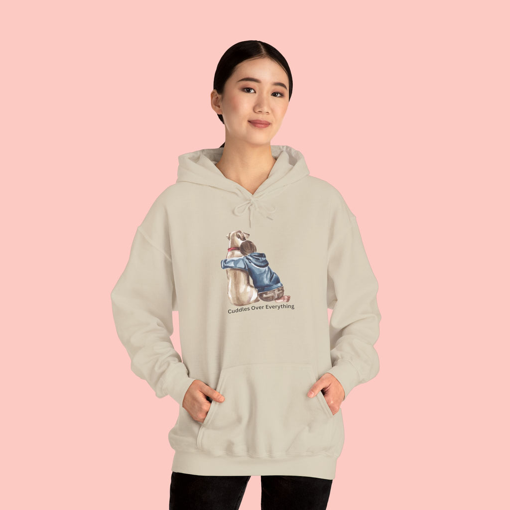 Dog Mom Hoodie — Cozy ‘Couldn’t Chew Your Feelings’ Graphic Sweatshirt