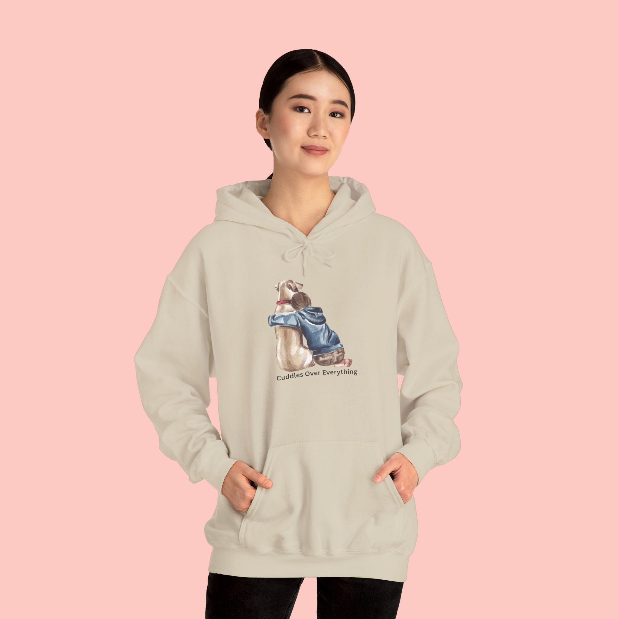 Dog Mom Hoodie — Cozy ‘Couldn’t Chew Your Feelings’ Graphic Sweatshirt