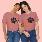 Don’t Mess With A Dog Mom T-Shirt — Paw Print Tee for Dog Lovers