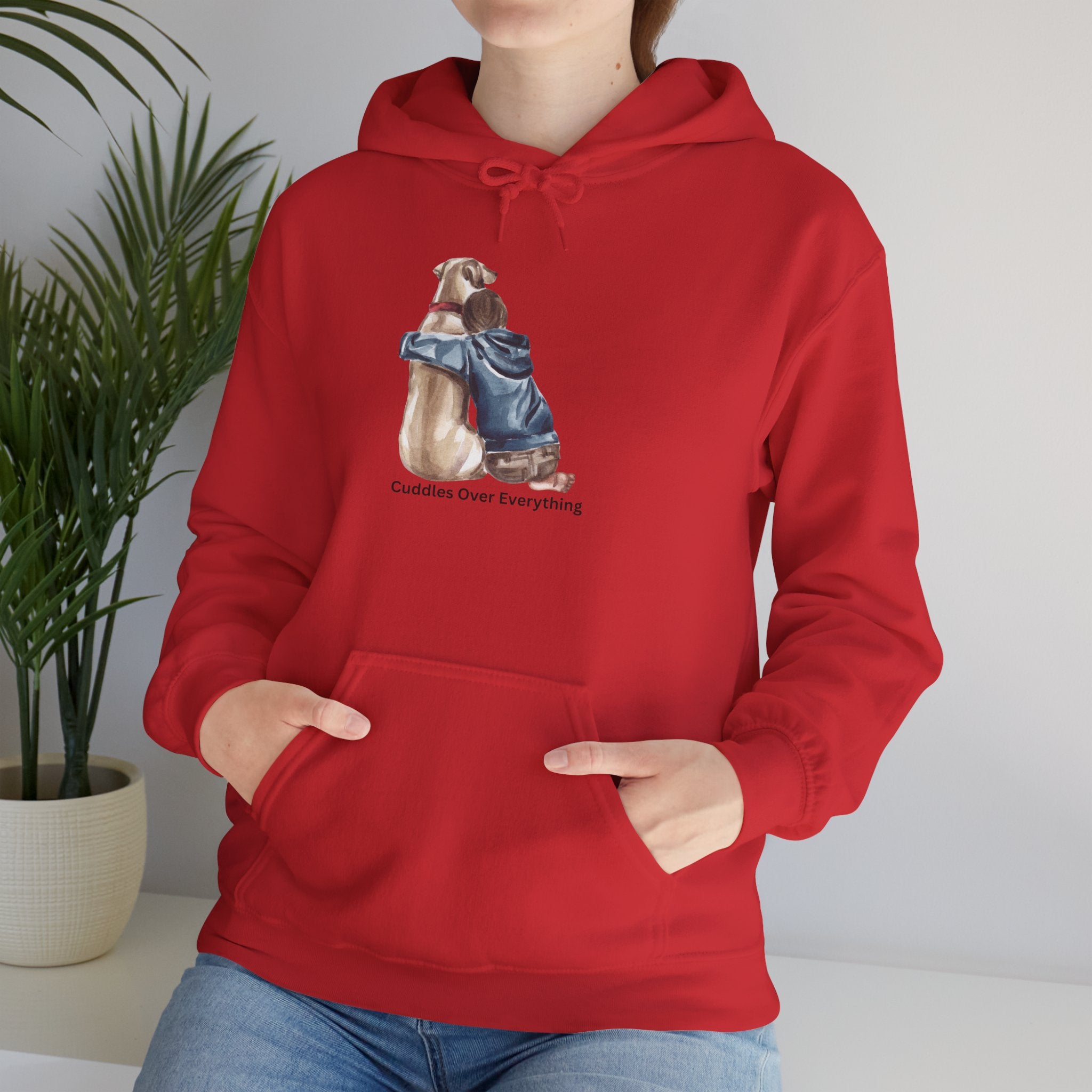 Dog Mom Hoodie — Cozy ‘Couldn’t Chew Your Feelings’ Graphic Sweatshirt