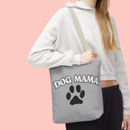 Dog Mama Paw Print Tote Bag – Cute Pet Lover Gift