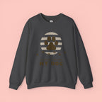 Life Is Better With My Dog Sweatshirt — Paw Print Crewneck for Dog Lovers