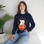 Dog Is My Baby Sweatshirt — Cute Puppy Heart Graphic Crewneck