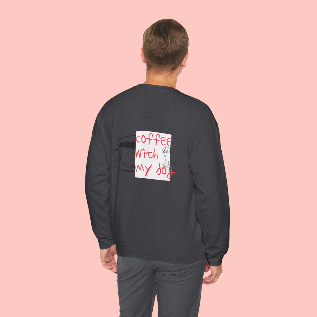 Coffee With My Dog Crewneck Sweatshirt