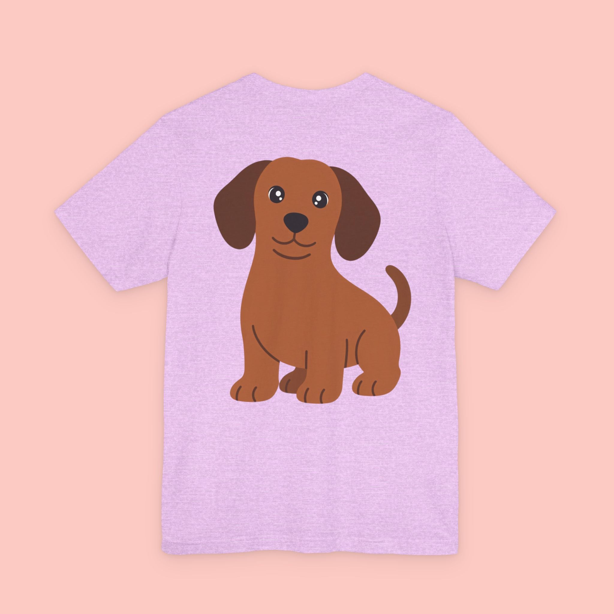 Dachshund Graphic Tee - Cute Brown Sausage Dog T-Shirt